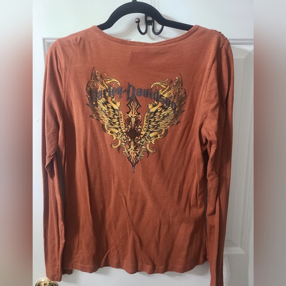 Vintage Harley Davidson ladies shirt - Picture 2 of 3
